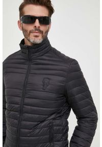 Karl Lagerfeld kurtka męska kolor czarny przejściowa. Kolor: czarny. Materiał: materiał #6