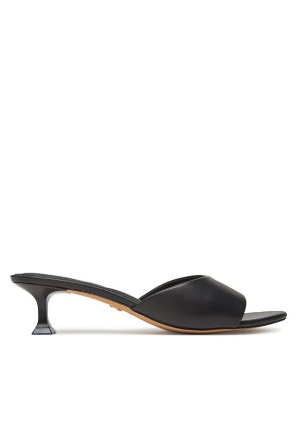 Aldo Klapki Delphinia 13965246 Czarny. Kolor: czarny. Materiał: skóra