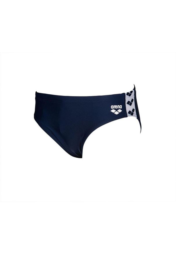 Kąpielówki Arena Team Fit Junior Brief. Kolor: niebieski. Materiał: materiał