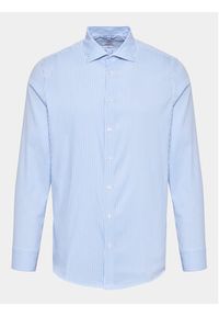 Seidensticker Koszula 01.650420 Niebieski Regular Fit. Kolor: niebieski. Materiał: syntetyk #6