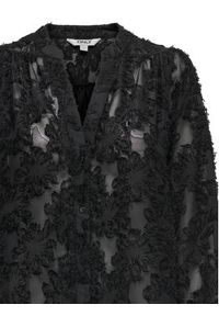 only - ONLY Bluzka Korsa 15360837 Czarny Oversize. Kolor: czarny. Materiał: syntetyk #3