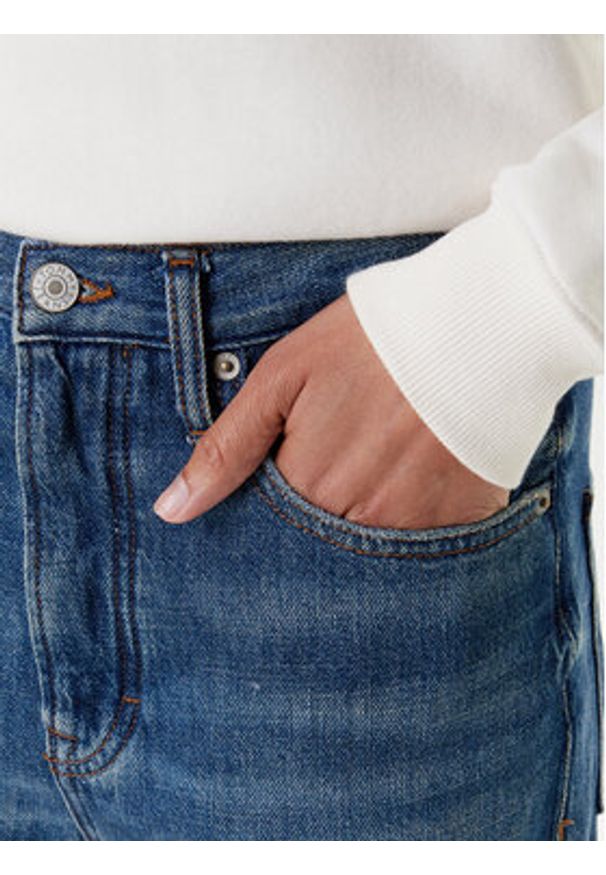 Tommy Jeans Jeansy Layla DW0DW20512 Granatowy Straight Fit. Kolor: niebieski