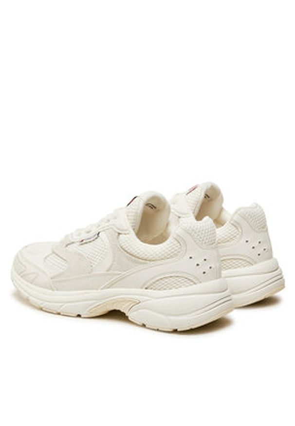 Tommy Jeans Sneakersy The Coney EM0EM01520 Écru. Materiał: materiał