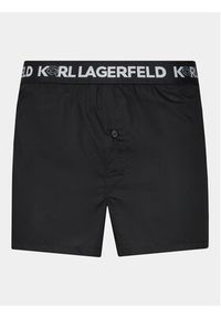 Karl Lagerfeld - KARL LAGERFELD Komplet 3 par bokserek Ikonik 2.0 Woven Boxer (X3) 236M2102 Czarny. Kolor: czarny. Materiał: bawełna #3