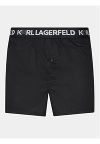 Karl Lagerfeld - KARL LAGERFELD Komplet 3 par bokserek Ikonik 2.0 Woven Boxer (X3) 236M2102 Czarny. Kolor: czarny. Materiał: bawełna #4