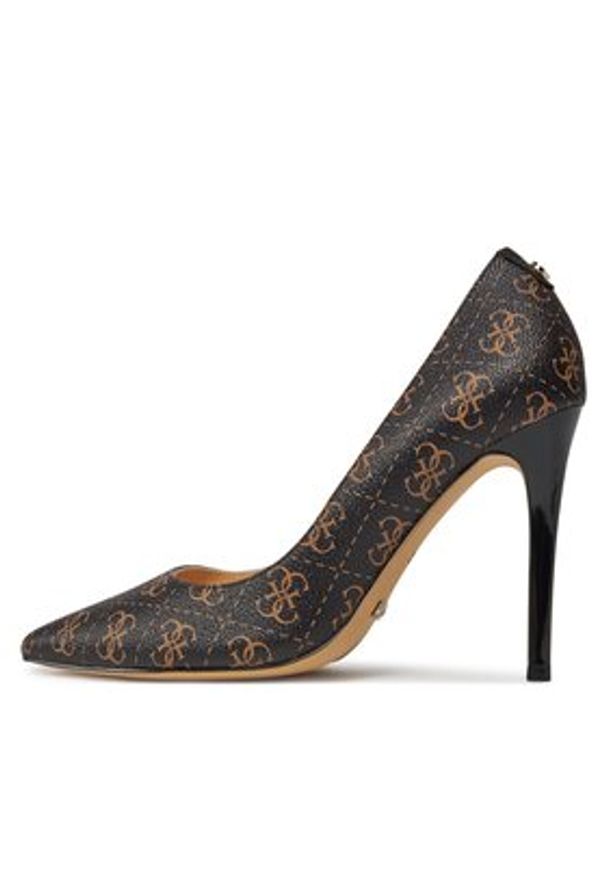 Guess Szpilki FL8G11 FAL08 Brązowy. Kolor: brązowy. Materiał: skóra. Obcas: na szpilce