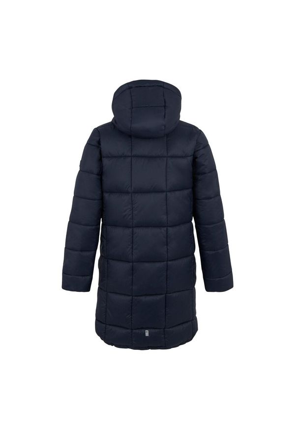 Regatta - Dziecięca Pikowana Ocieplana Kurtka Embrie. Kolor: niebieski. Materiał: puch. Styl: sportowy