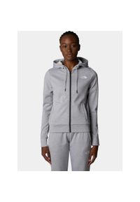 Bluza z kapturem damska The North Face W Reaxion F/Z. Typ kołnierza: kaptur. Kolor: szary