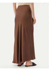 ViCOLO Spódnica maxi Gonna TD0472 Brązowy Slim Fit. Kolor: brązowy. Materiał: wiskoza #4
