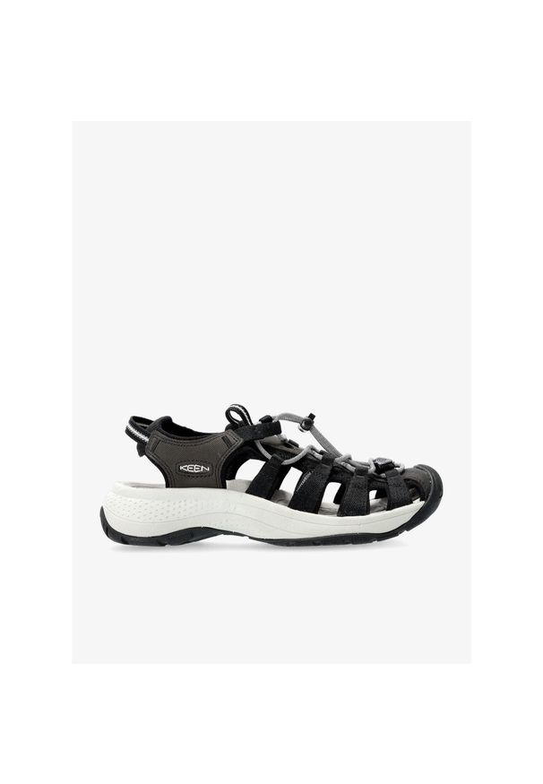 keen - Sandały trekkingowe damskie Keen Astoria West Sandal. Kolor: czarny. Sport: turystyka piesza