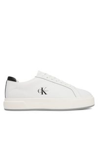 Sneakersy Calvin Klein. Kolor: biały #1