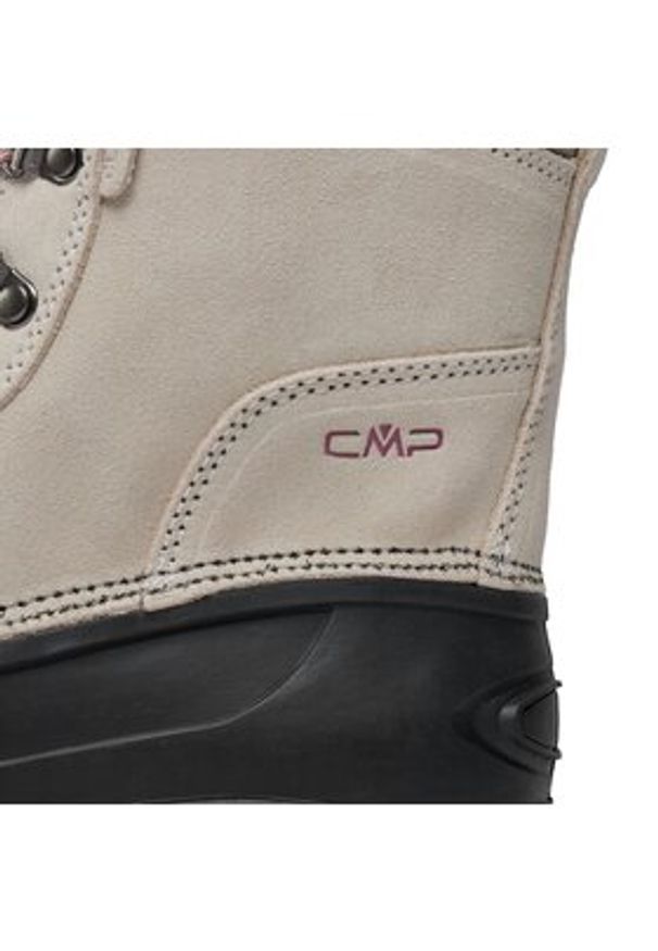 CMP Śniegowce Kinos Wmn Snow Boots Wp 2.0 38Q4556 Beżowy. Kolor: beżowy. Materiał: skóra, nubuk