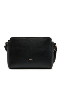 Liu Jo Torebka S Crossbody AA5161 E0058 Czarny. Kolor: czarny. Materiał: skórzane