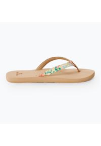 RIPCURL - Japonki damskie Rip Curl Freedom Bloom Open Toe. Nosek buta: otwarty. Kolor: beżowy