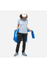 Koszulka damska z krótkim rękawem Millet Wanaka Light Ts Ss W active fit. Kolor: niebieski. Materiał: tkanina. Długość rękawa: krótki rękaw. Długość: krótkie. Sport: turystyka piesza