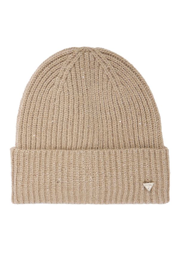 Czapka Guess. Kolor: beżowy