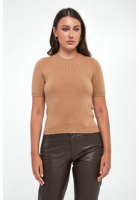 Marella Sport - Sweter damski wełniano-kaszmirowy Finito2 MARELLA SPORT. Materiał: wełna, kaszmir. Styl: sportowy