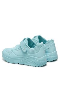 skechers - Skechers Sneakersy Uno Lite 310451L/TURQ Turkusowy. Kolor: turkusowy. Materiał: skóra