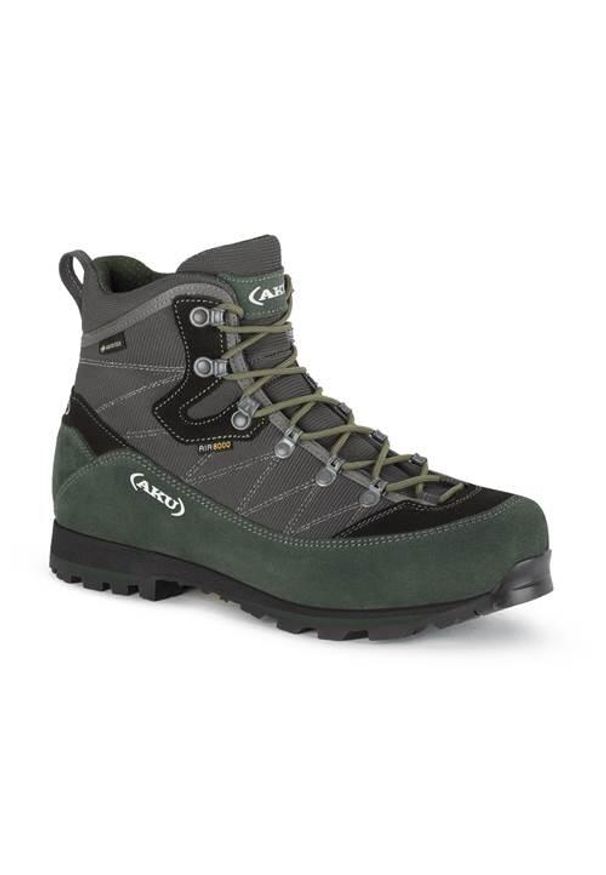 Buty trekkingowe męskie Aku Trekker Lite Iii Gtx. Kolor: wielokolorowy. Materiał: skóra. Szerokość cholewki: normalna. Sport: turystyka piesza