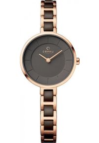 Zegarek OBAKU V183LXVNSV Zegarek Damski na bransolecie OBAKU #1