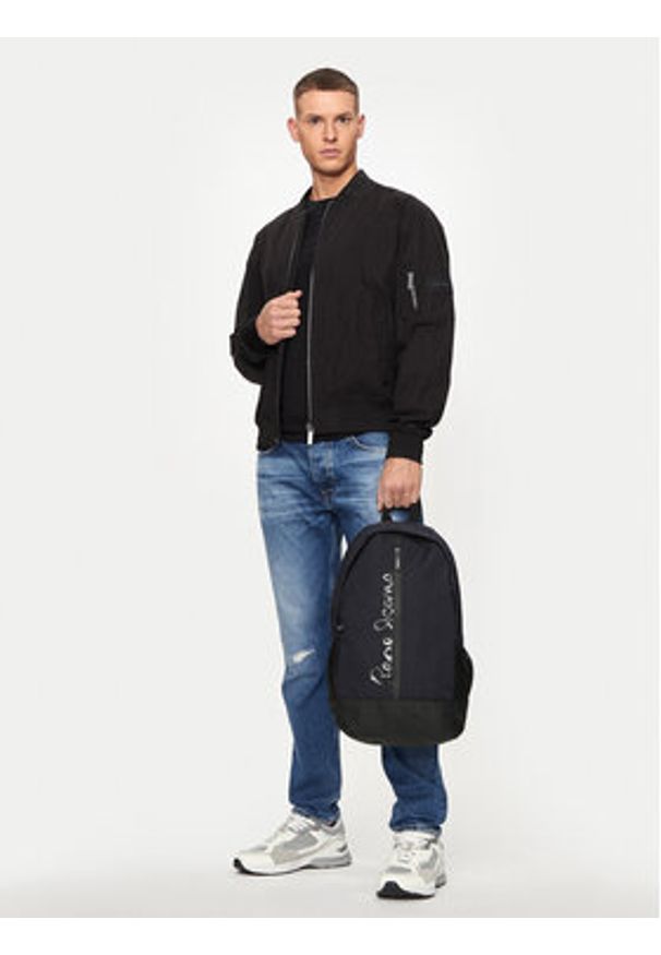 Pepe Jeans Plecak Hank Legend PM030829 Granatowy. Kolor: niebieski. Materiał: materiał