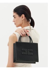 Elisabetta Franchi Torebka BS-08A-51E2 Czarny. Kolor: czarny. Materiał: skórzane #3