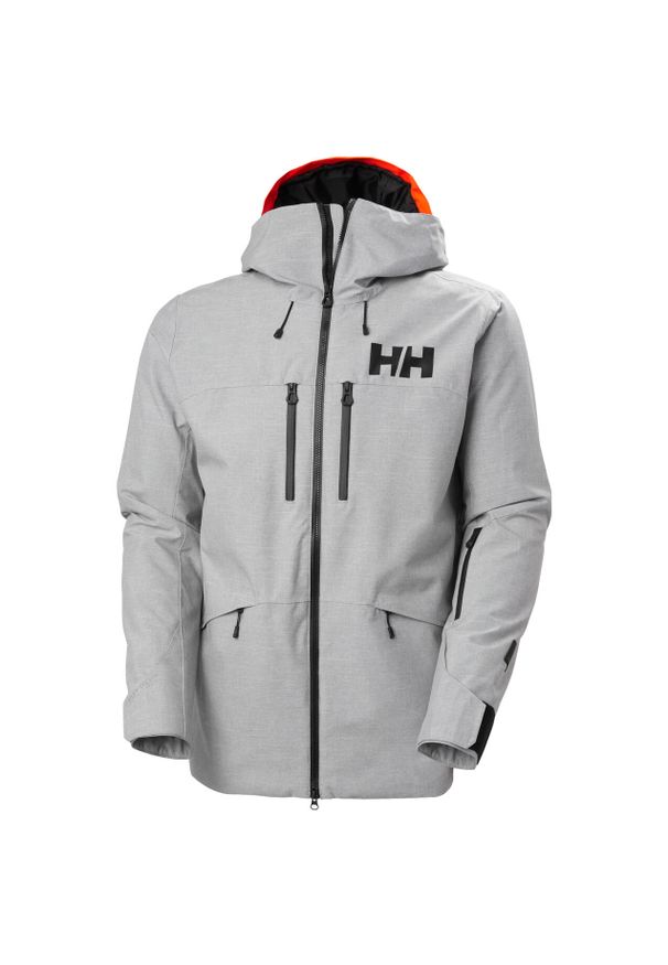 Kurtka narciarska Helly Hansen Garibaldi 2.0. Kolor: szary. Materiał: puch. Sezon: zima. Sport: narciarstwo