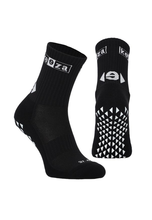 Skarpety antypoślizgowe unisex KEEZA PRO. Kolor: czarny. Sport: piłka nożna