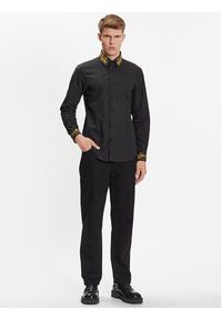 Versace Jeans Couture Koszula 74GAL2SB Czarny Regular Fit. Kolor: czarny. Materiał: bawełna #3