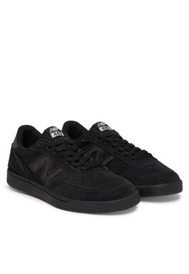 New Balance Sneakersy UN440BVU Czarny. Kolor: czarny. Materiał: skóra, zamsz