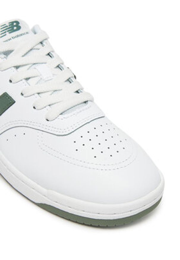 New Balance Sneakersy BB80GRL Biały. Kolor: biały. Materiał: skóra