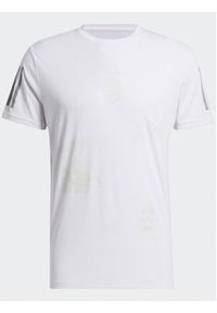 Adidas - adidas T-Shirt Run for the Oceans T-Shirt IC0215 Biały. Kolor: biały. Materiał: syntetyk. Sport: bieganie #6