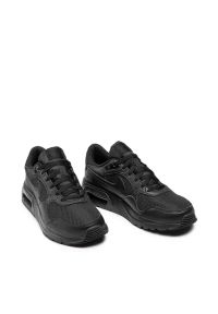 Nike AIR MAX SC Sneakersy męskie. Okazja: na co dzień. Kolor: czarny. Materiał: guma, syntetyk, materiał. Szerokość cholewki: normalna. Model: Nike Air Max #4