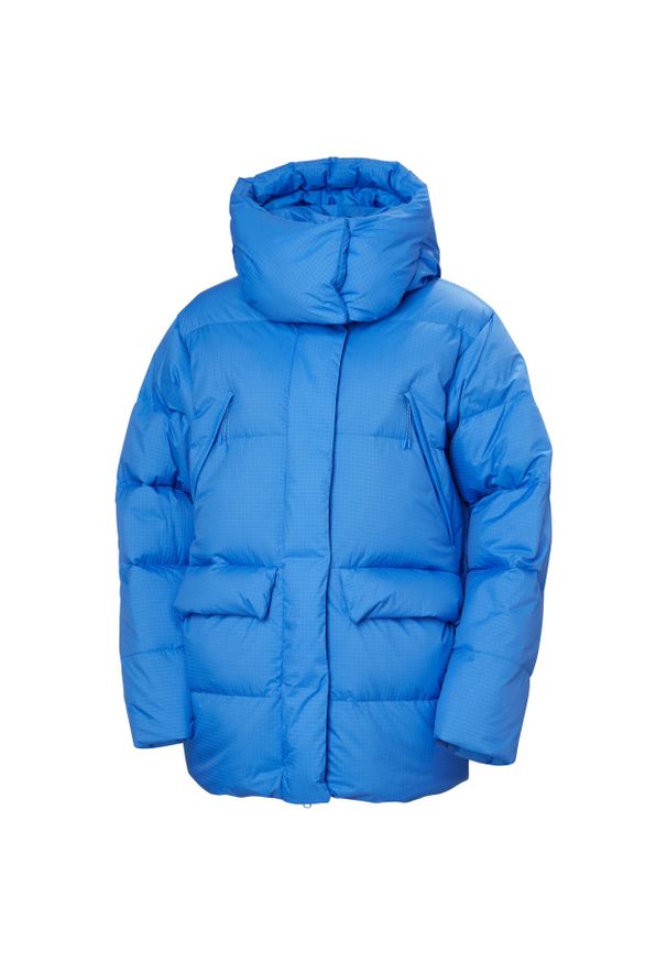 Damska kurtka puchowa Helly Hansen Inspire Down. Kolor: niebieski. Materiał: puch. Sezon: zima. Sport: turystyka piesza