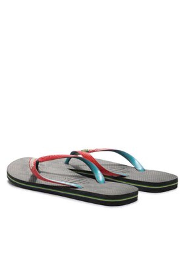 Havaianas Japonki 41232069710-M Czarny. Kolor: czarny. Materiał: guma