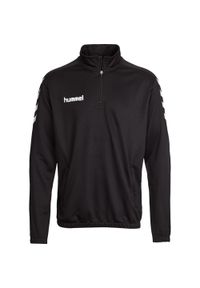 Bluza piłkarska dla dzieci Hummel Core Kids 1/2 Zip Sweat. Kolor: czarny. Sport: piłka nożna #1