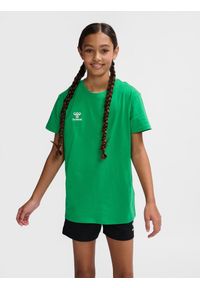 Koszulka dla dzieci Hummel Go 2.0. Kolor: zielony. Materiał: dzianina. Sport: piłka nożna #2