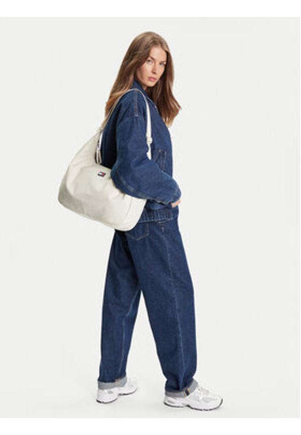 Tommy Jeans Torebka Tjw Urban Large AW0AW17569 Beżowy. Kolor: beżowy