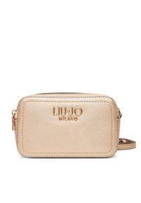 Liu Jo Torebka Ecs S camera Case AF5100 E0058 Złoty. Kolor: złoty. Materiał: skórzane