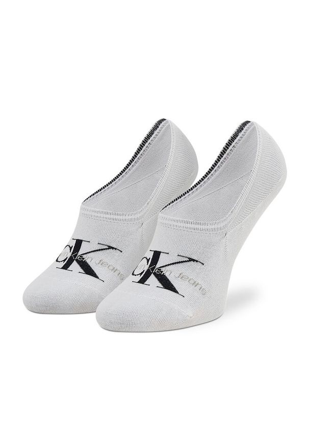 Stopki Calvin Klein Jeans. Kolor: biały