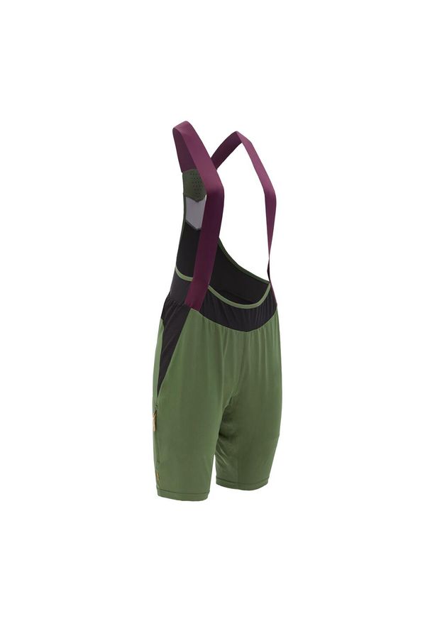 Szorty damskie Silvini Larrea. Kolor: zielony. Materiał: materiał. Sport: kolarstwo