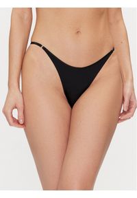 Calvin Klein Underwear Stringi 000QF7323E Czarny. Kolor: czarny. Materiał: syntetyk