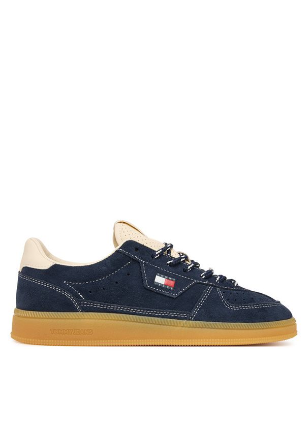 Sneakersy Tommy Jeans. Kolor: niebieski