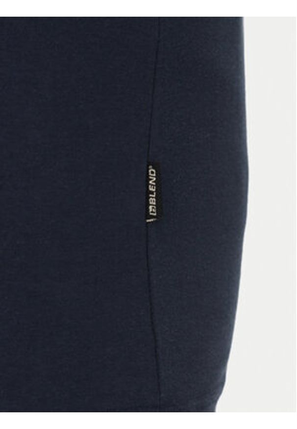 Blend Tank top 20718290 Granatowy Regular Fit. Kolor: niebieski. Materiał: bawełna