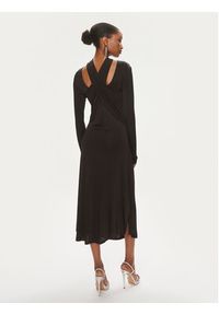 Bruuns Bazaar Sukienka codzienna Galathea BBW3873 Czarny Slim Fit. Okazja: na co dzień. Kolor: czarny. Typ sukienki: proste. Styl: casual #7