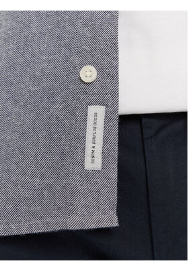Jack & Jones Koszula Blubrook 12282353 Niebieski Regular Fit. Kolor: niebieski. Materiał: bawełna