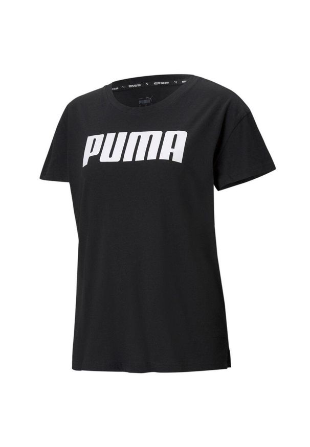 Koszulka damska Puma Rtg Logo Tee. Kolor: biały, wielokolorowy, czarny