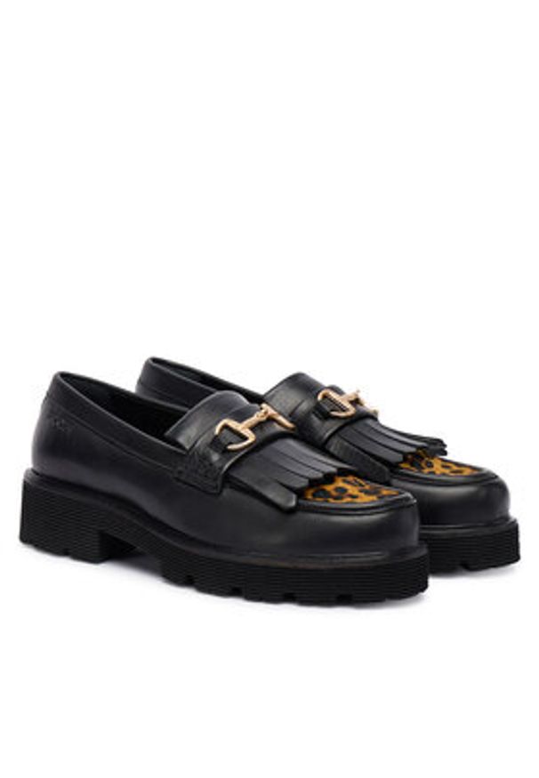 JOOP! Loafersy Leo Misto Mariana 4140008205 Czarny. Kolor: czarny. Materiał: skóra