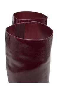 MICHAEL Michael Kors Kozaki Darrah 40F5DRMB5A Czerwony. Kolor: czerwony. Materiał: lakier, skóra #6