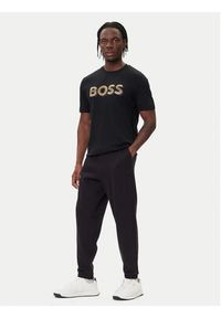 BOSS Spodnie dresowe C-Locsin 116 50544109 Czarny Regular Fit. Kolor: czarny. Materiał: bawełna